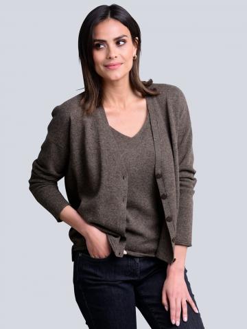 Вязаная кофта