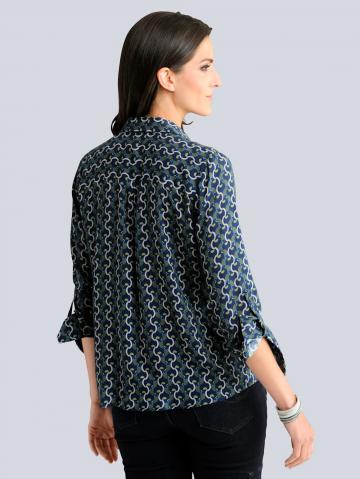 Блузка с длинным рукавом