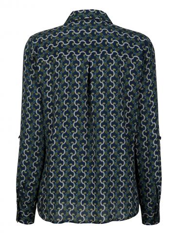 Блузка с длинным рукавом