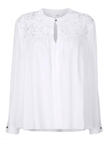 Блузка с длинным рукавом