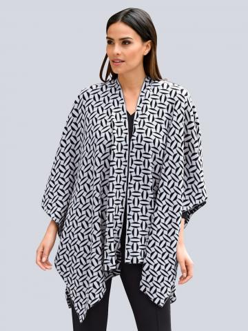 Длинная вязаная кофта