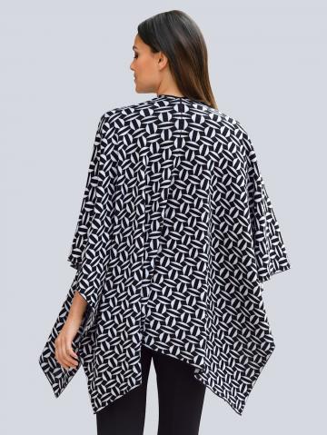 Длинная вязаная кофта