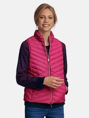 Пуховая жилетка