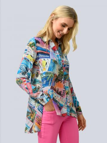 Блузка с коротким рукавом