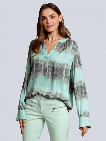 Блузка с длинным рукавом