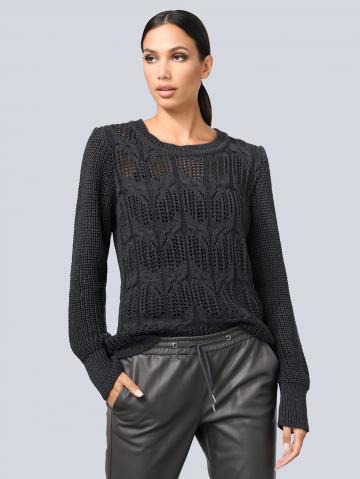 Длинный пуловер