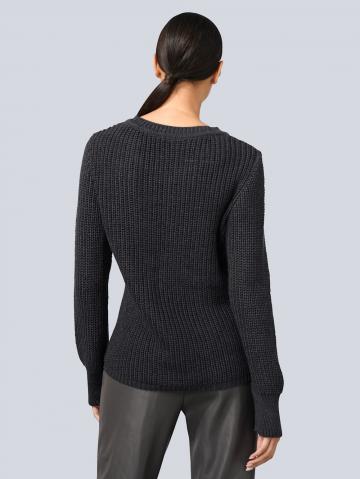 Длинный пуловер