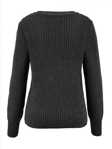 Длинный пуловер