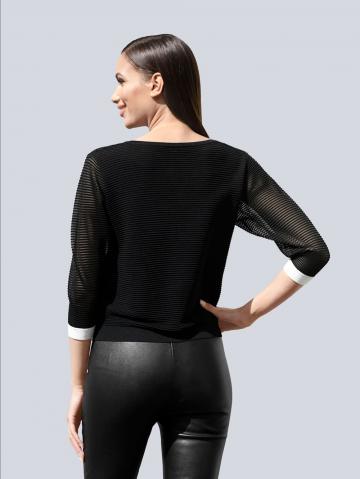 Длинная вязаная кофта