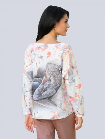 Длинный пуловер