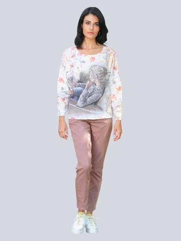 Длинный пуловер