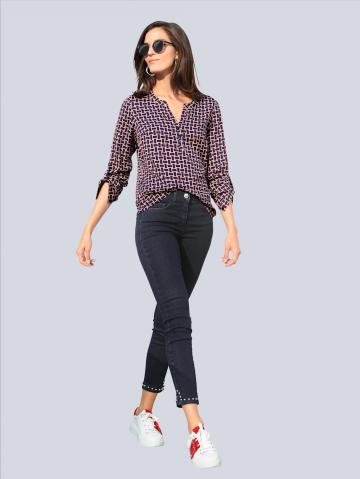 Прямые джинсы