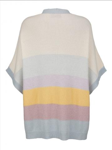 Длинная вязаная кофта