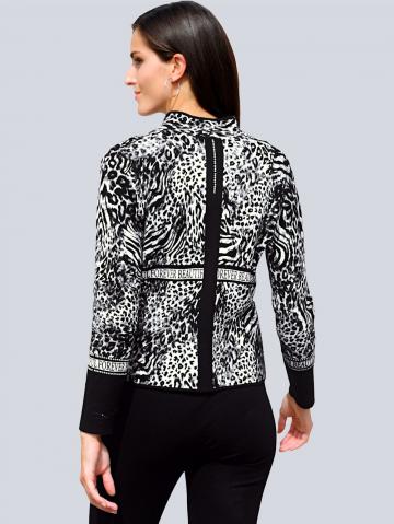 Длинная вязаная кофта