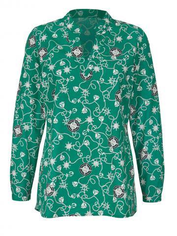 Блузка с длинным рукавом