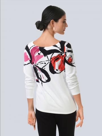 Длинный пуловер