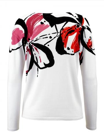 Длинный пуловер