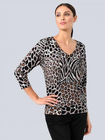 Длинный пуловер