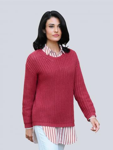 Длинный пуловер