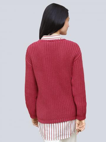 Длинный пуловер