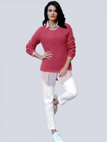 Длинный пуловер