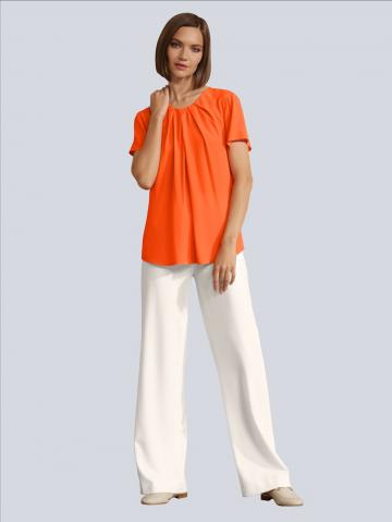 Блузка с коротким рукавом