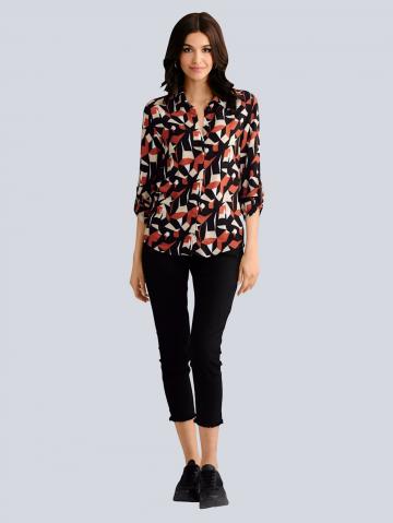 Блузка с длинным рукавом