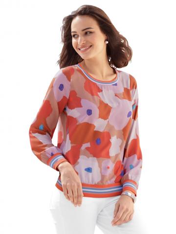 Блузка с длинным рукавом