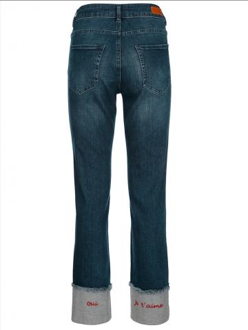 Короткие джинсы