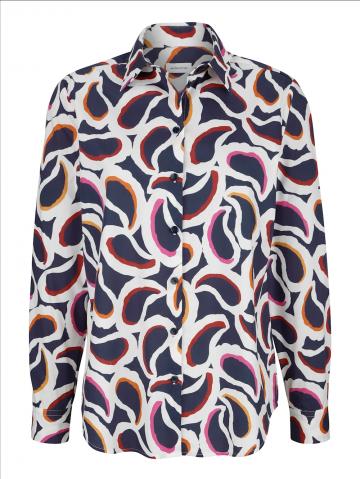 Блузка с длинным рукавом