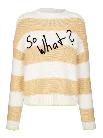 Пуловер с круглым вырезом