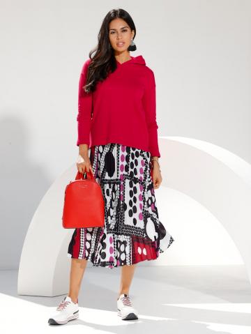 Пуловер с круглым вырезом