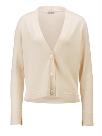 Длинная вязаная кофта