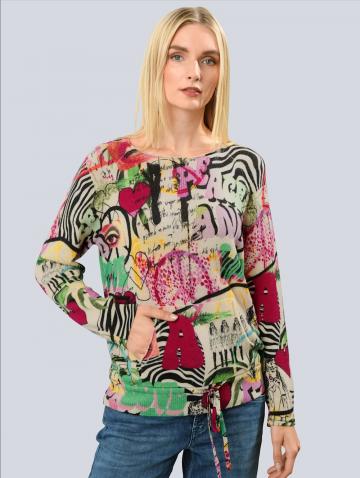 Длинный пуловер