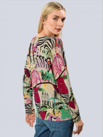 Длинный пуловер