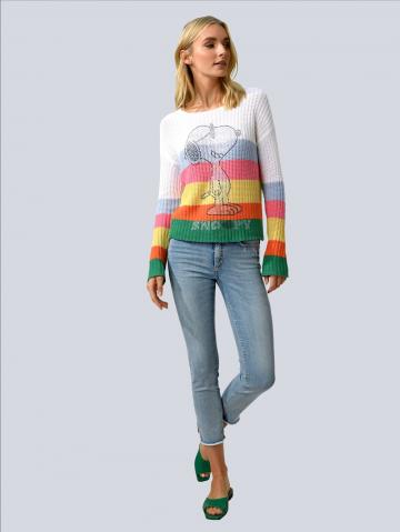 Длинный пуловер