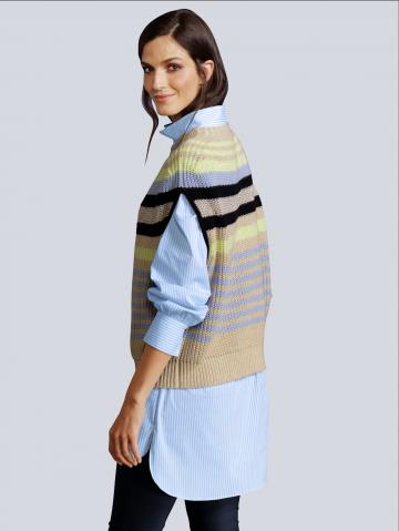 Длинный пуловер