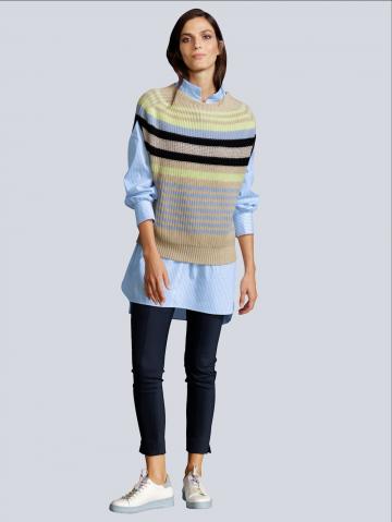 Длинный пуловер