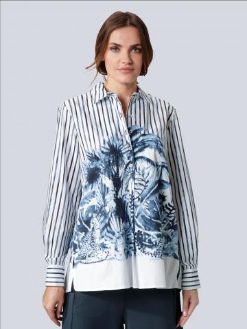 Блузка с длинным рукавом