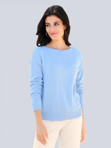 Длинный пуловер