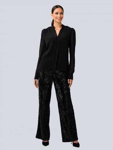 Блузка с длинным рукавом