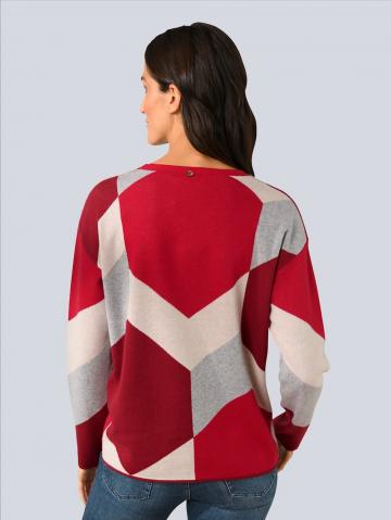 Длинный пуловер