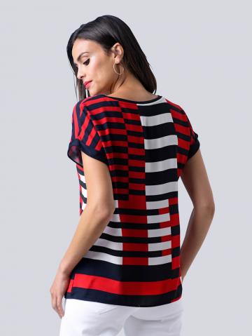 Блузка с коротким рукавом