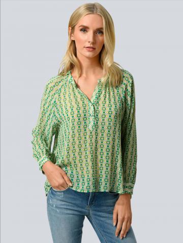 Блузка с длинным рукавом