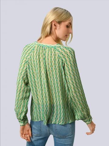 Блузка с длинным рукавом