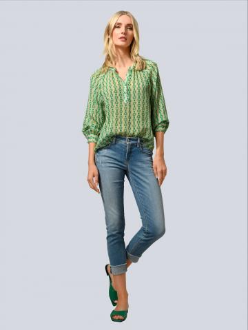 Блузка с длинным рукавом