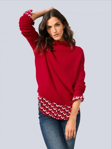 Длинный пуловер