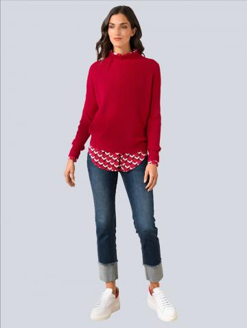 Длинный пуловер