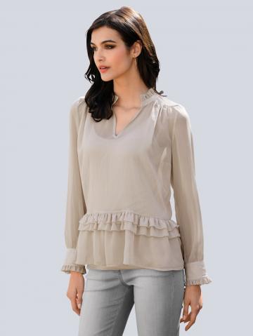 Блузка с длинным рукавом