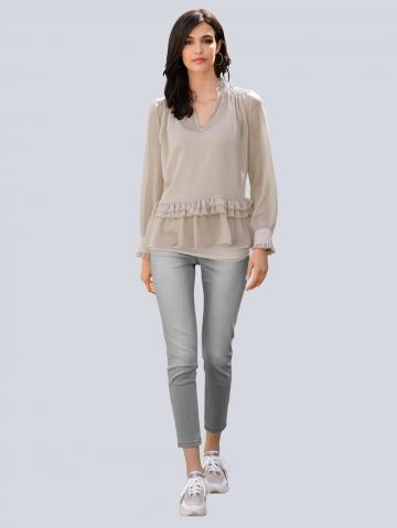 Блузка с длинным рукавом